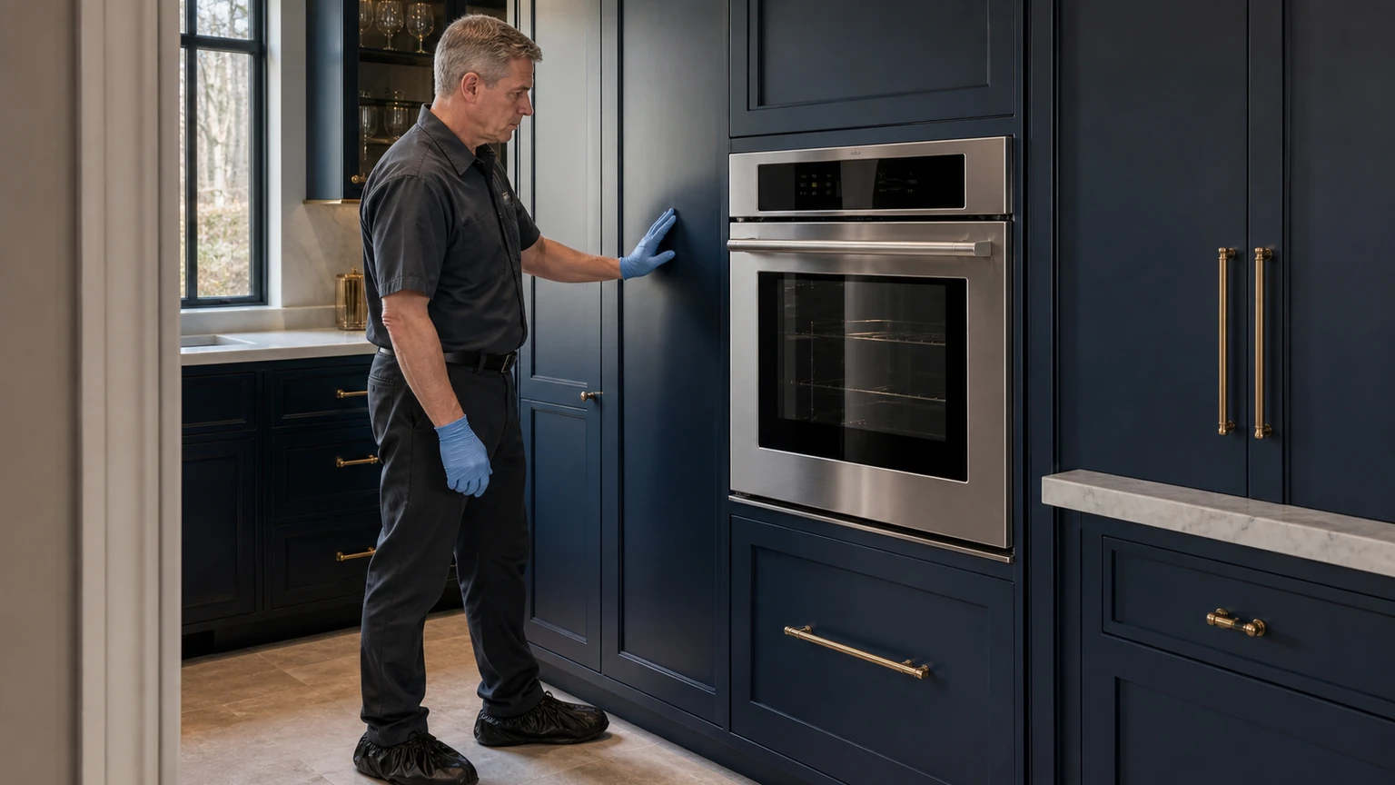 Built-in wall oven diagnostic visit in North Stamford